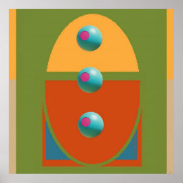 テレビオリーブ、パート3 - Ken Gage Art ポスター