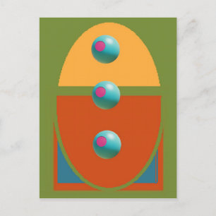 テレビオリーブ、パート3 - Ken Gage Art ポストカード