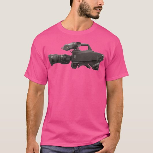 テレビカメラ Tシャツ (正面)