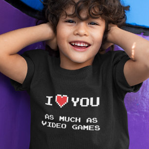 テレビゲームと同じくらい君が好きだ ゲーおもしろいムT Tシャツ