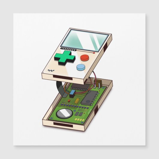 テレビゲーム機の模様 (正面)