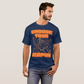 テレビゲーム コントローラー ゲーマー Tシャツ (正面フル)