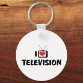 テレビジョンが大好きな人のためのキーチェーン キーホルダー (正面)