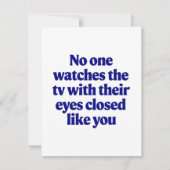 テレビジョーク父の日パパジョーク夫ギフト シーズンカード (正面)