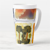 テレビディナーラテマグ カフェラテマグ (右アングル)