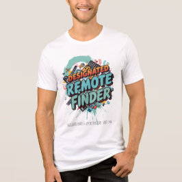 テレビリモコン探し担当おもしろTシャツ トライブレンドTシャツ