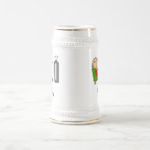 テレビ中毒者 ビールジョッキ (中央)