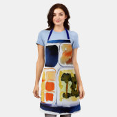 テレビ夕食会 エプロン (着用した状態)