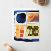 テレビ夕食会 ノートカード (正面/裏面インサイチュ)