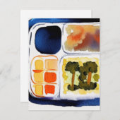 テレビ夕食会 ノートカード (正面/裏面)