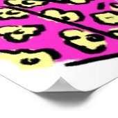 テレビ放送について電話で不平を言う男性 ポスター (角)