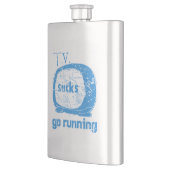 テレビ最低ゴーランニングズ フラスク (左)