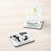 テレビ漫画に出演していないレストランのシェフ コースター (右側)