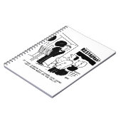 テレビ漫画に出演していないレストランのシェフ ノートブック (左側)