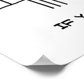 テレビ漫画に出演していないレストランのシェフ ポスター (角)