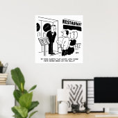 テレビ漫画に出演していないレストランのシェフ ポスター (ホームオフィス)