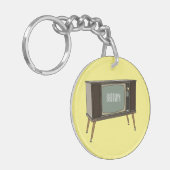 テレビ漫画イラストレーション キーホルダー (正面左)