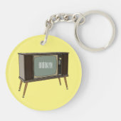 テレビ漫画イラストレーション キーホルダー (裏面)