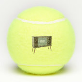 テレビ漫画イラストレーション テニスボール (裏面)