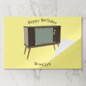 テレビ漫画イラストレーション ペーパーパッド (折り畳み)