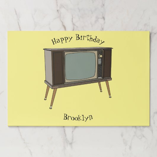 テレビ漫画イラストレーション ペーパーパッド (正面)