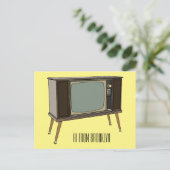 テレビ漫画イラストレーション ポストカード (スタンド正面)