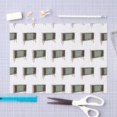 テレビ漫画イラストレーション 薄葉紙 (クラフト)