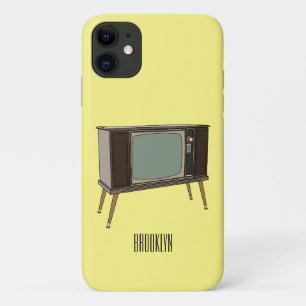 テレビ漫画イラストレーション iPhone 11 ケース