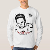 テレビ番組の表紙を長く読んで謝罪する Tシャツ (正面)