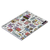 テレビ番組、シリーズ、映画ドードルおもしろいヴィンテージ ノートブック (左側)