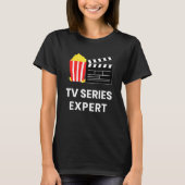 テレビ番組Bingeテレビのシリーズのエキスパートフード Tシャツ (正面)
