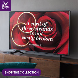 テレビ結婚向けCHRISTIAN FRAME Artの3重コードクリスチャン ポスター