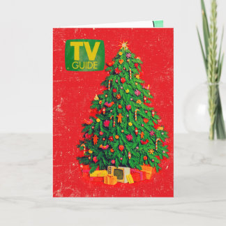 テレビ視聴者のクリスマスカード シーズンカード