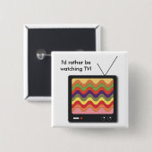 テレビ – ボタン 缶バッジ (正面&裏面)