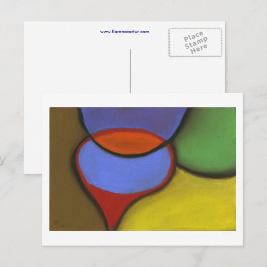 テレビ - ポストカード (正面/裏面)