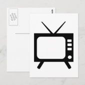 テレビ ポストカード (正面/裏面)