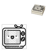 テレビ ラバースタンプ (押印)
