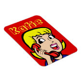 テレフォンガール漫画ストリップフレキシマグネット マグネット (右側)