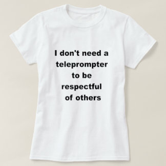 テレプロンプターTシャツはいらない Tシャツ
