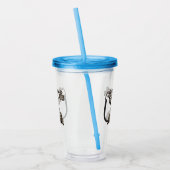 テレホンカートゥーイラストレーション アクリルタンブラー (左)