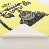 テレホンカートゥーイラストレーション シェルパブランケット (3/4)