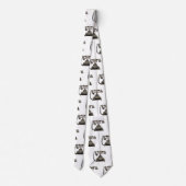 テレホンカートゥーイラストレーション ネクタイ (裏面)