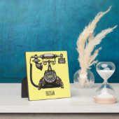 テレホンカートゥーイラストレーション フォトプラーク (インサイチュ)