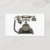 テレホンカートゥーイラストレーション 名刺 (裏面)
