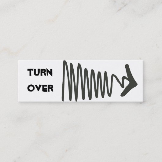 テレホンカードを引っくり返して下さい コーリングカード (正面)