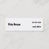 テレホンカードを引っくり返して下さい コーリングカード (裏面)