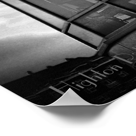 テレポーティングモジュール、ファインアート写真 ポスター (角)