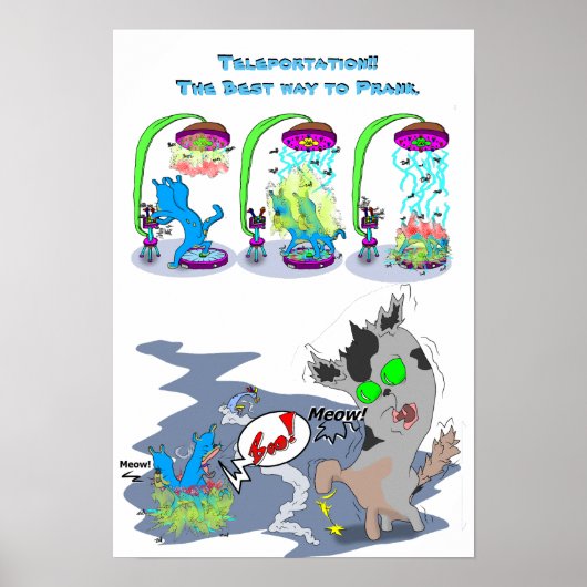 テレポーテーション!!いたずら最高のの道だ。 ポスター (正面)