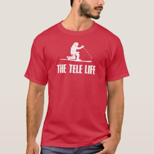 テレマークスキーライフ Tシャツ