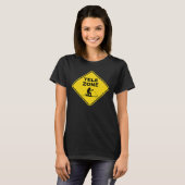 テレマークスキー場標識 Tシャツ (正面フル)
